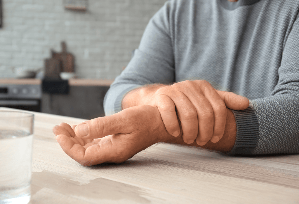 connection between hand tremors and sleep